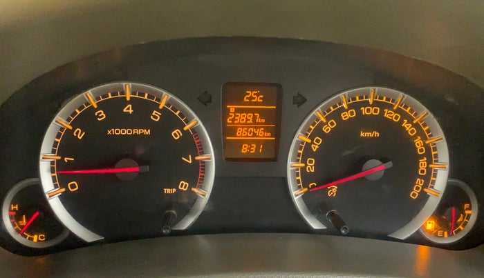 2015 Maruti Ertiga ZXI, Petrol, Manual, 86,046 km, Odometer Image