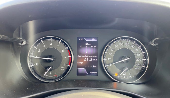 2022 Maruti Baleno ALPHA PETROL 1.2, Petrol, Manual, 70,544 km, Odometer Image