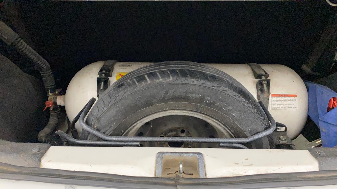 2023 Maruti New Wagon-R LXI CNG 1.0, CNG, Manual, 76,451 km, Boot Inside