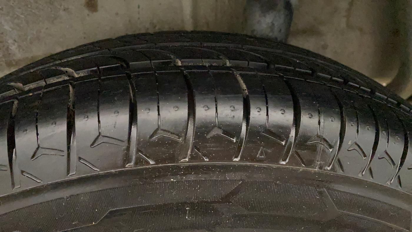 2023 Maruti New Wagon-R LXI CNG 1.0, CNG, Manual, 76,451 km, Left Rear Tyre Tread