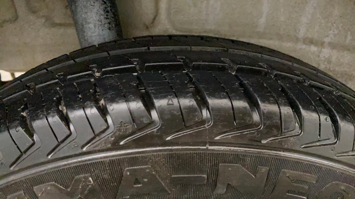 2023 Maruti New Wagon-R LXI CNG 1.0, CNG, Manual, 76,451 km, Right Rear Tyre Tread
