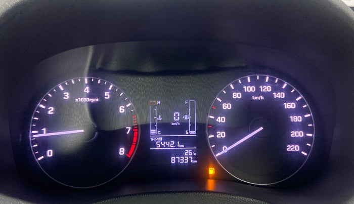 2019 Hyundai Creta SX 1.6 PETROL, Petrol, Manual, 87,319 km, Odometer Image