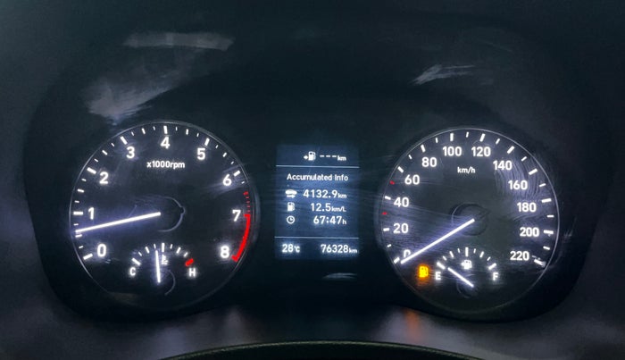 2019 Hyundai Verna 1.6 VTVT SX, Petrol, Manual, 76,303 km, Odometer Image