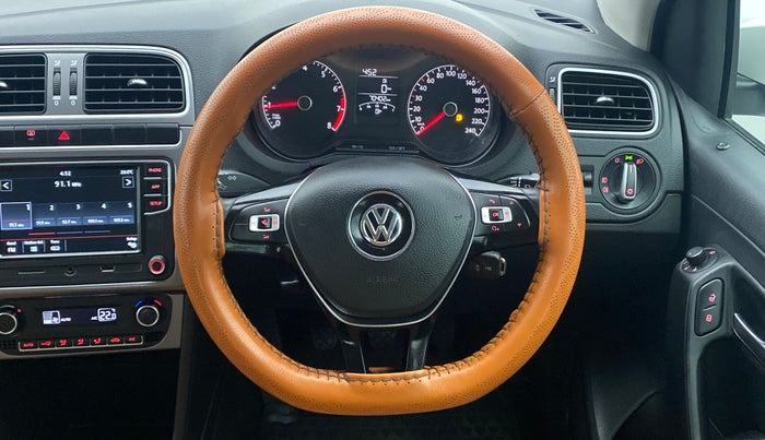 2020 Volkswagen Polo HIGHLINE PLUS 1.0 TSI MT, Petrol, Manual, 70,402 km, Steering Wheel Close Up