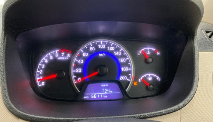 2017 Hyundai Grand i10 MAGNA 1.2 KAPPA VTVT, Petrol, Manual, 68,111 km, Odometer Image