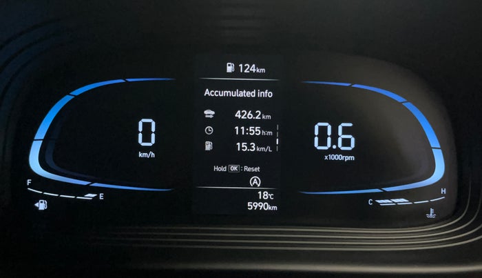 2023 Hyundai VENUE S(O) 1.2, Petrol, Manual, 5,981 km, Odometer Image