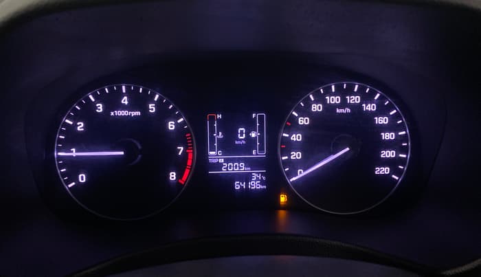 2019 Hyundai Creta SX SPORTS EDITION 1.6 PETROL, Petrol, Manual, 64,185 km, Odometer Image