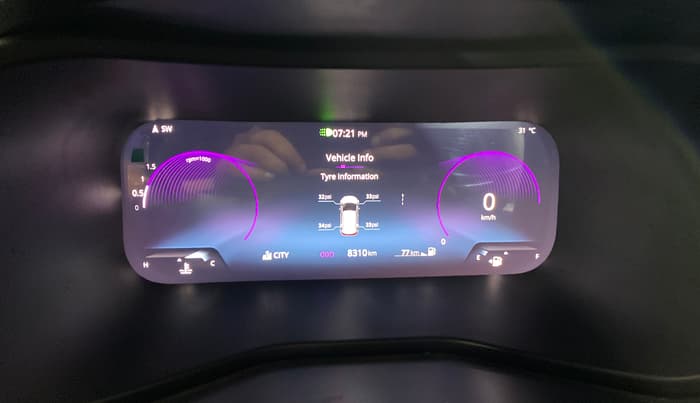 2024 Tata NEXON FEARLESS + S P MT, Petrol, Manual, 8,307 km, Odometer Image