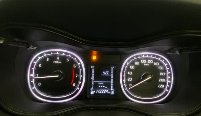 2021 Maruti Vitara Brezza ZXI PLUS, Petrol, Manual, 1,43,965 km, Odometer Image