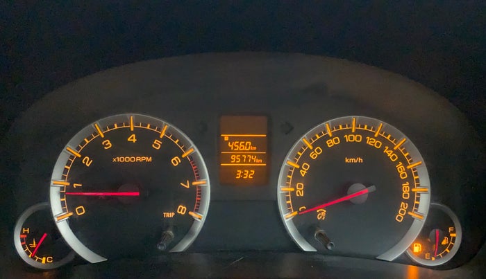 2011 Maruti Swift VXI, Petrol, Manual, 95,774 km, Odometer Image