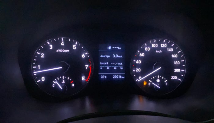2018 Hyundai Verna 1.6 VTVT SX O, Petrol, Manual, 29,011 km, Odometer Image