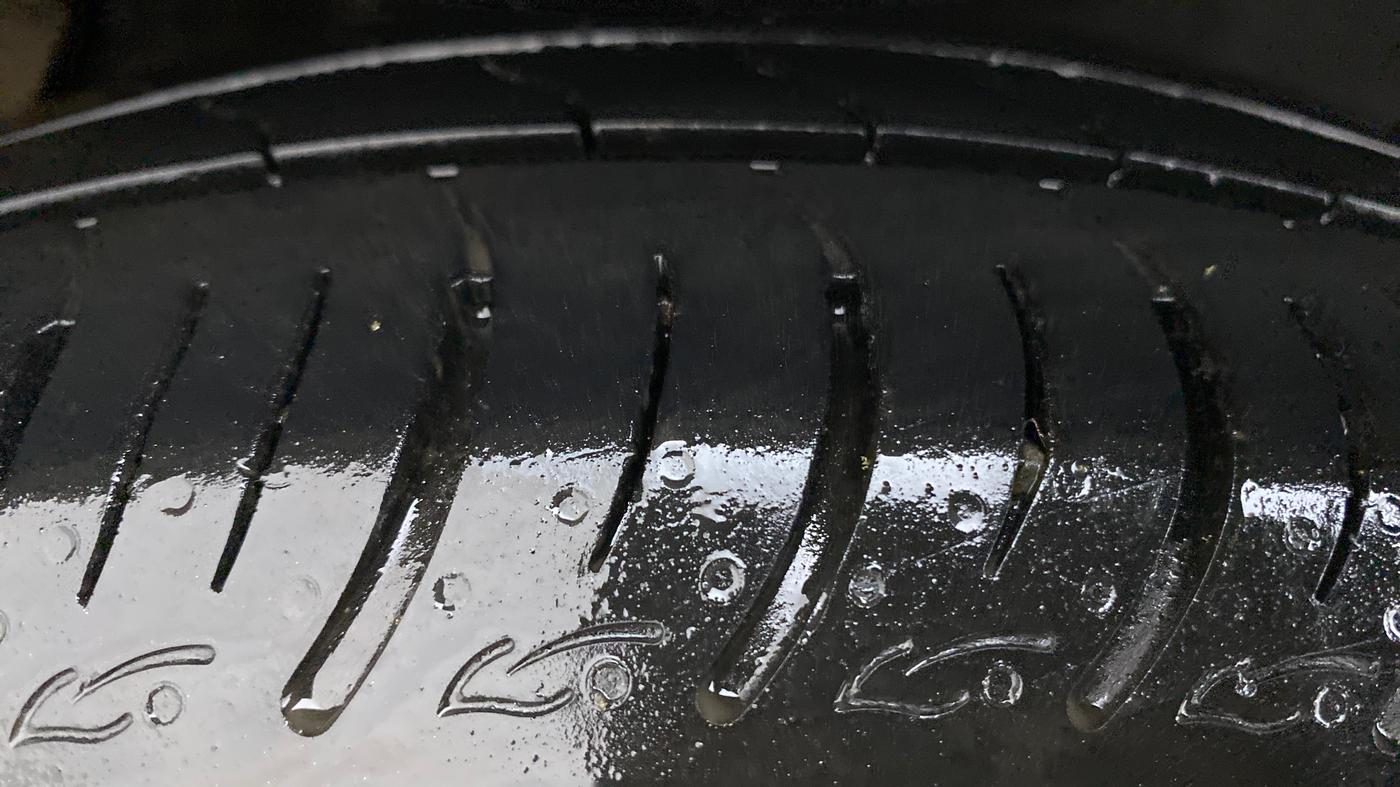 2019 Maruti Baleno DELTA PETROL 1.2, Petrol, Manual, 20,111 km, Left Rear Tyre Tread
