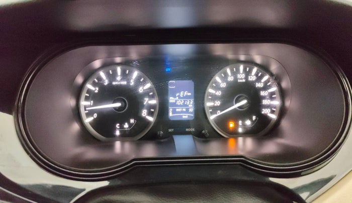 2016 Tata Zest XMS PETROL, Petrol, Manual, 1,02,119 km, Odometer Image