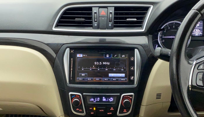 2016 Maruti Ciaz ZXI+ AT, CNG, Automatic, 1,14,934 km, Air Conditioner