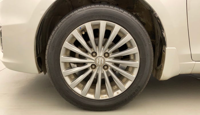 2016 Maruti Ciaz ZXI+ AT, CNG, Automatic, 1,14,934 km, Left Front Wheel