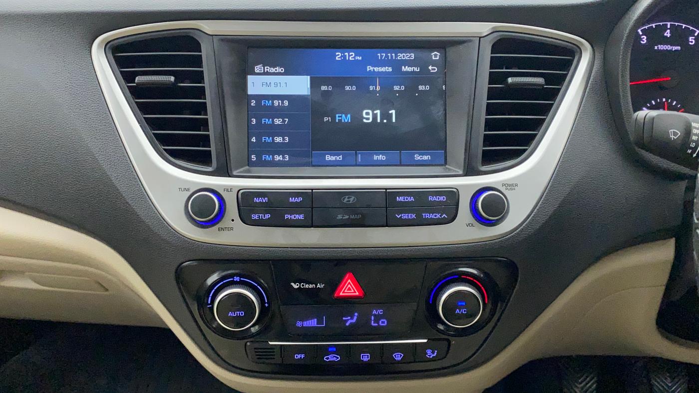 2018 Hyundai Verna 1.6 VTVT SX, Petrol, Manual, 40,461 km, Air Conditioner