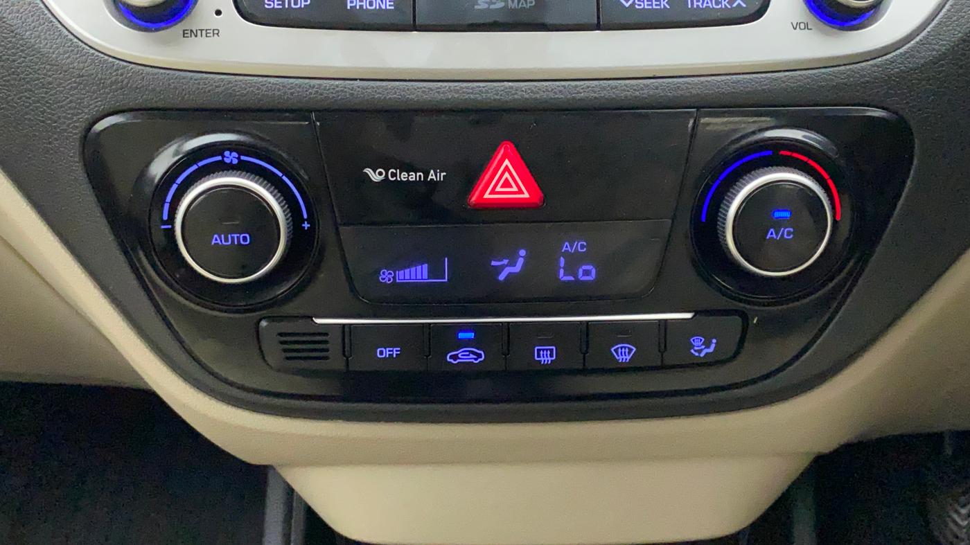 2018 Hyundai Verna 1.6 VTVT SX, Petrol, Manual, 40,461 km, Automatic Climate Control
