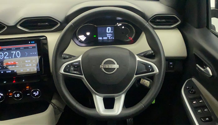 2022 Nissan MAGNITE XV EXECUTIVE, Petrol, Manual, 7,249 km, Steering Wheel Close Up