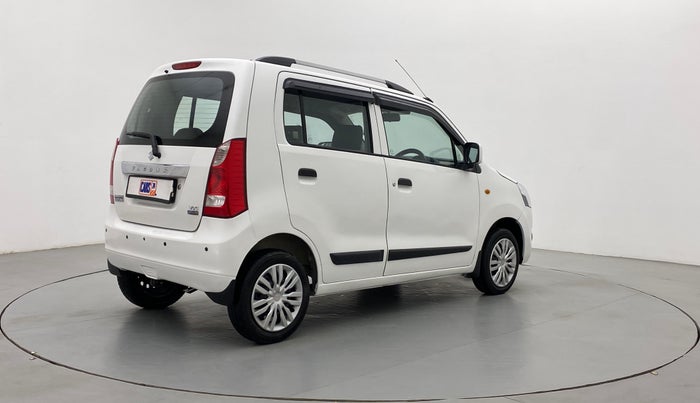 2017 Maruti Wagon R 1.0 VXI AMT, Petrol, Automatic, 83,502 km, Right Back Diagonal (45- Degree) View