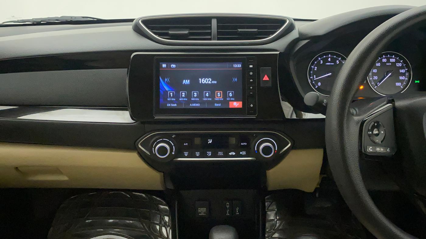 2019 Honda Amaze 1.2L I-VTEC VX CVT, Petrol, Automatic, 37,227 km, Air Conditioner