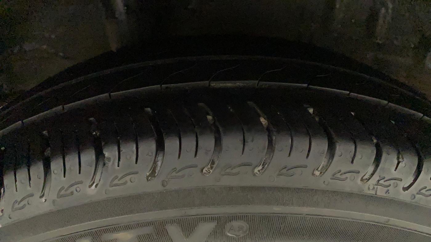 2019 Honda Amaze 1.2L I-VTEC VX CVT, Petrol, Automatic, 37,227 km, Right Rear Tyre Tread