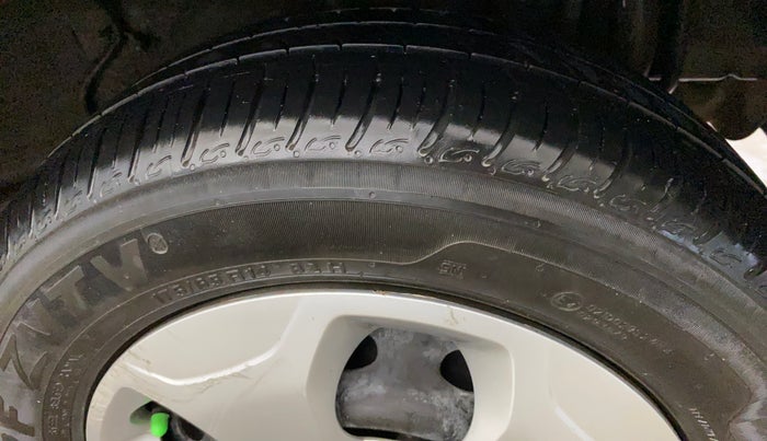2023 Tata Tiago XT (O) PETROL, Petrol, Manual, 24,509 km, Left Rear Tyre Tread
