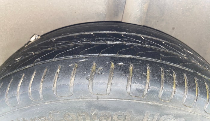 2016 Volkswagen Polo GT TSI AT, Petrol, Automatic, 1,33,961 km, Left Rear Tyre Tread