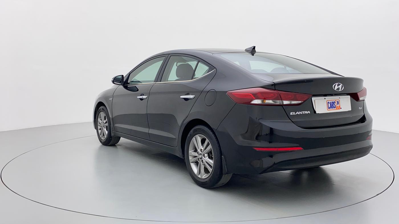 2017 Hyundai New Elantra 2.0 SX (O) AT, Petrol, Automatic, 51,668 km, Left Back Diagonal (45- Degree) View