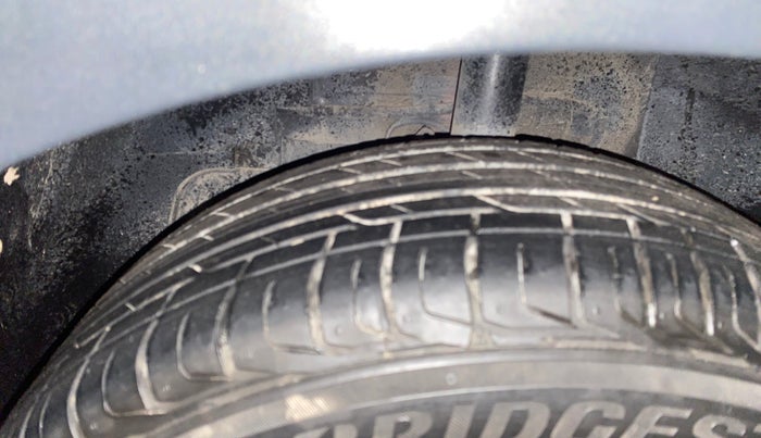 2022 Tata NEXON XZA PLUS PETROL DUAL TONE, Petrol, Automatic, 12,001 km, Left Front Tyre Tread