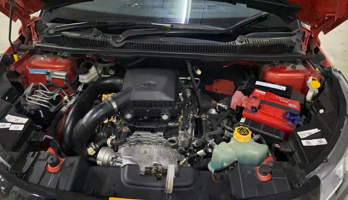 2022 Tata NEXON XZA PLUS PETROL DUAL TONE, Petrol, Automatic, 12,001 km, Engine View