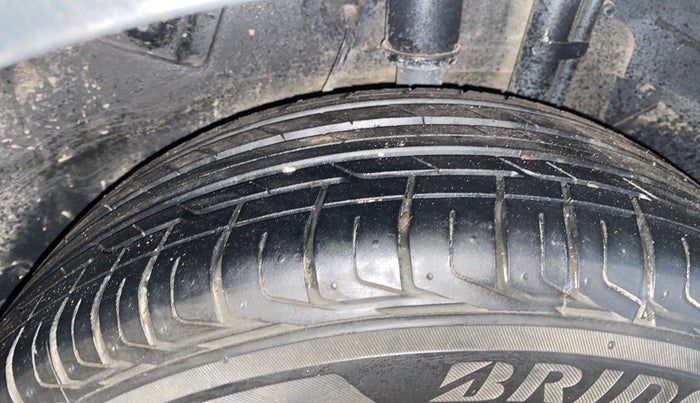 2022 Tata NEXON XZA PLUS PETROL DUAL TONE, Petrol, Automatic, 12,001 km, Left Rear Tyre Tread