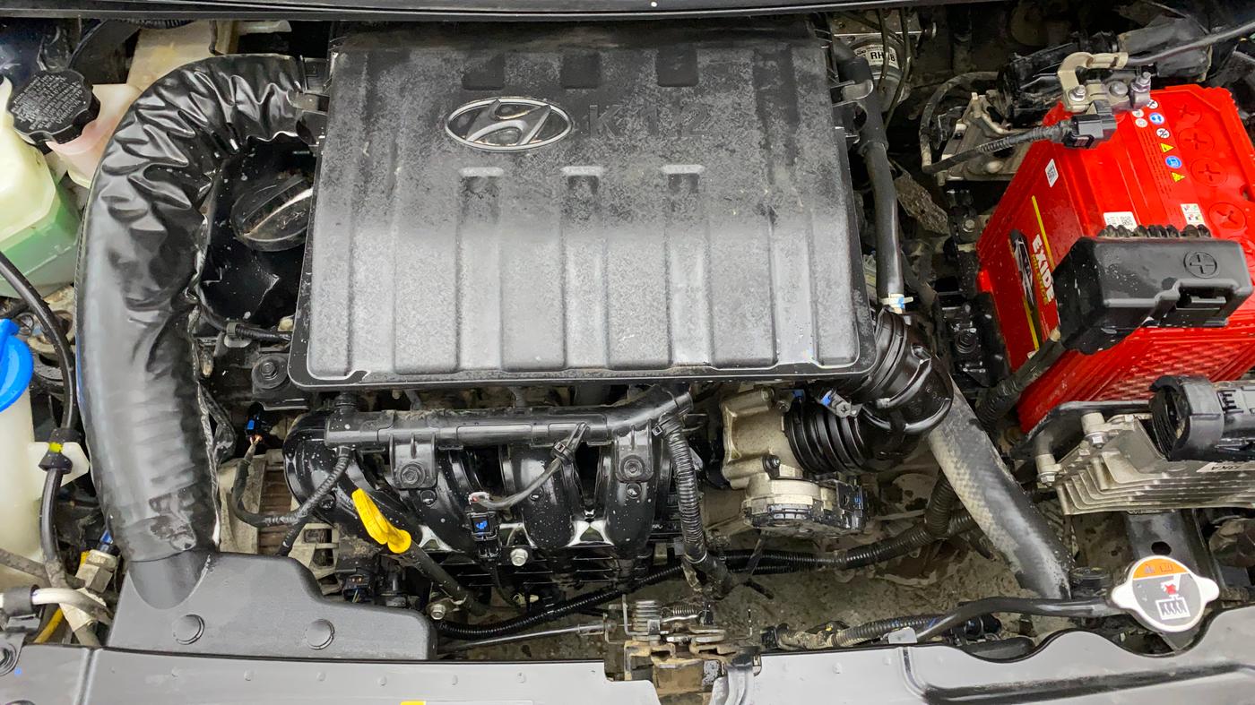 2019 Hyundai GRAND I10 NIOS SPORTZ AMT 1.2 KAPPA VTVT, Petrol, Automatic, 47,232 km, Engine View