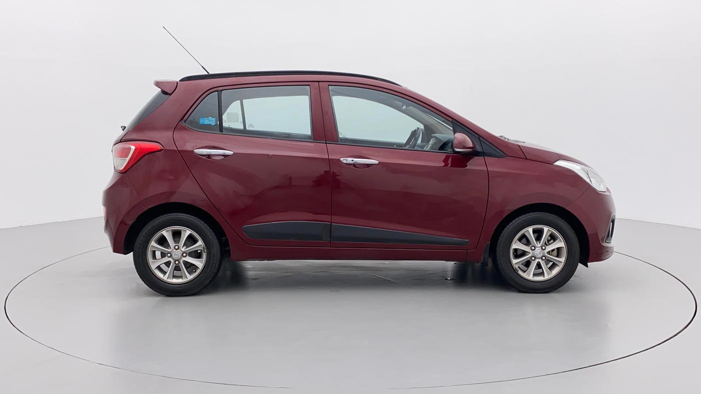 2016 Hyundai Grand i10 ASTA (O) 1.2 KAPPA VTVT, Petrol, Manual, 66,026 km, Right Side View