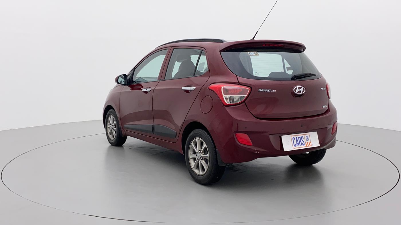 2016 Hyundai Grand i10 ASTA (O) 1.2 KAPPA VTVT, Petrol, Manual, 66,026 km, Left Back Diagonal