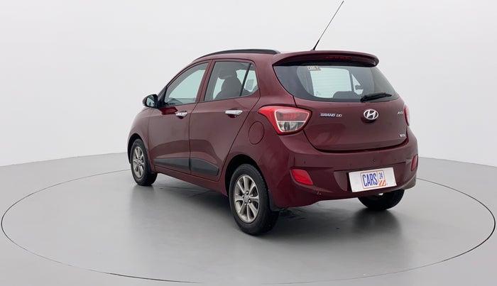 2016 Hyundai Grand i10 ASTA (O) 1.2 KAPPA VTVT, Petrol, Manual, 66,026 km, Left Back Diagonal
