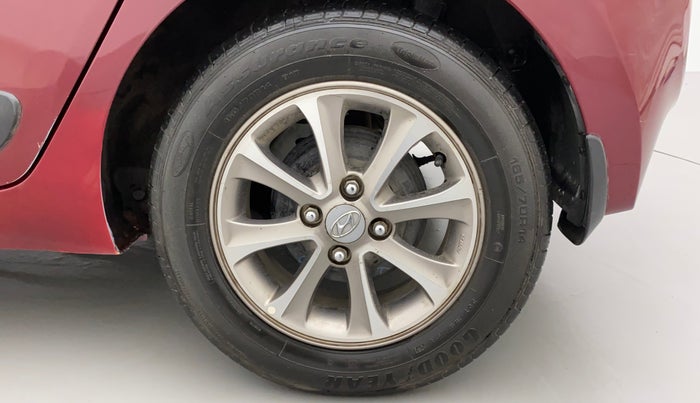 2016 Hyundai Grand i10 ASTA (O) 1.2 KAPPA VTVT, Petrol, Manual, 66,026 km, Left Rear Wheel