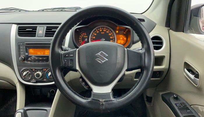 2015 Maruti Celerio ZXI AMT, Petrol, Automatic, 54,473 km, Steering Wheel Close Up