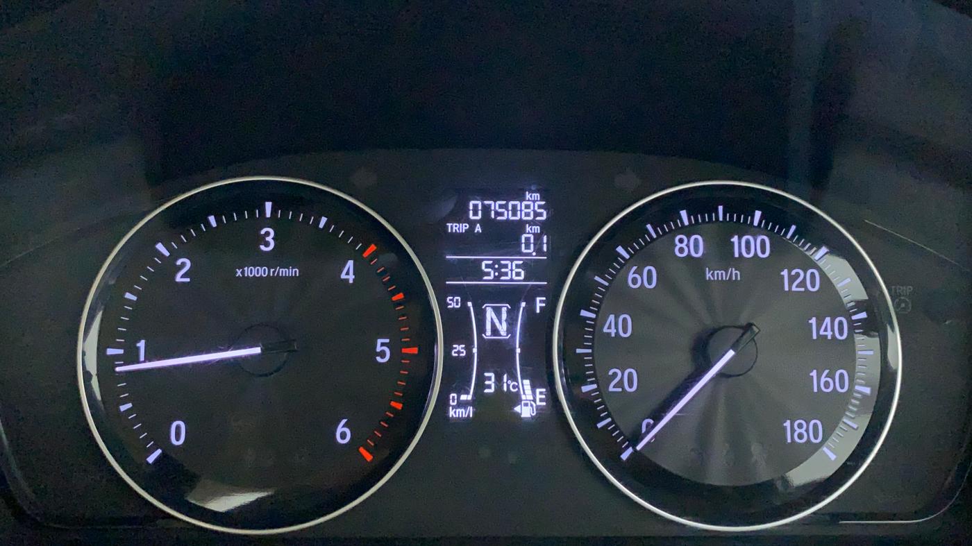 2018 Honda Amaze 1.5 V CVT I-DTEC, Diesel, Automatic, 75,137 km, Odometer Image