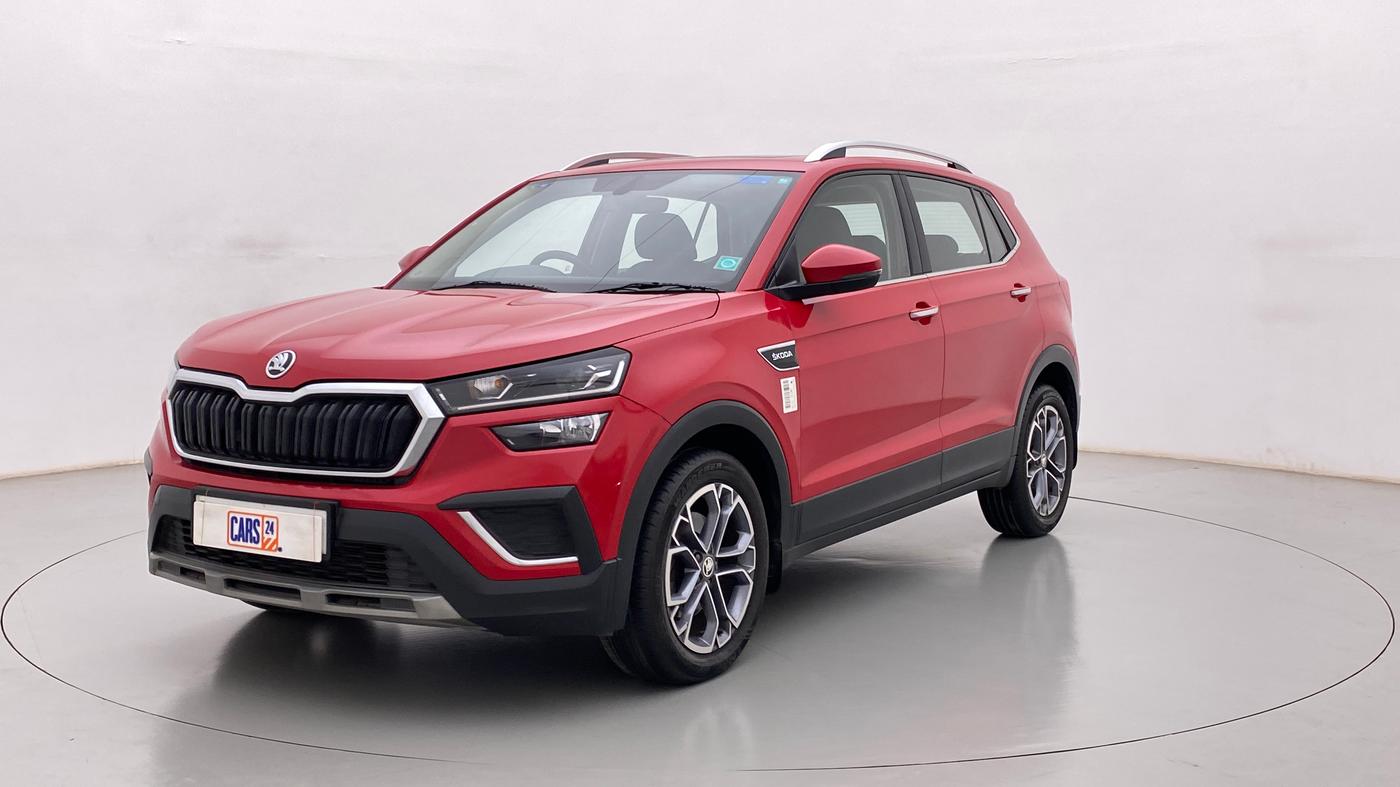2021 Skoda KUSHAQ STYLE 1.5L TSI MT, Petrol, Manual, 17,136 km, Left Front Diagonal