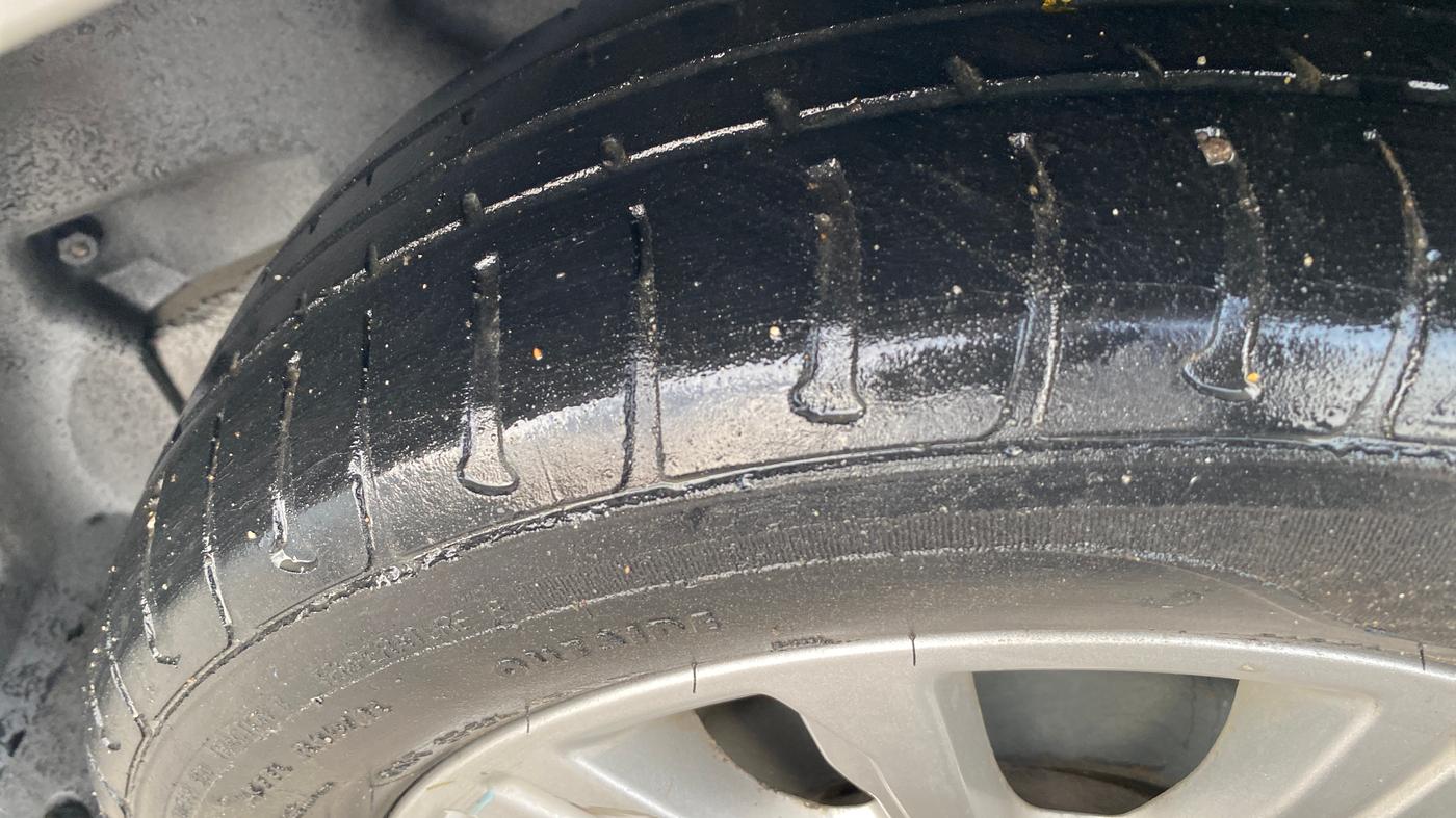 2018 Tata Tiago XZA PETROL, Petrol, Automatic, 39,576 km, Left Rear Tyre Tread