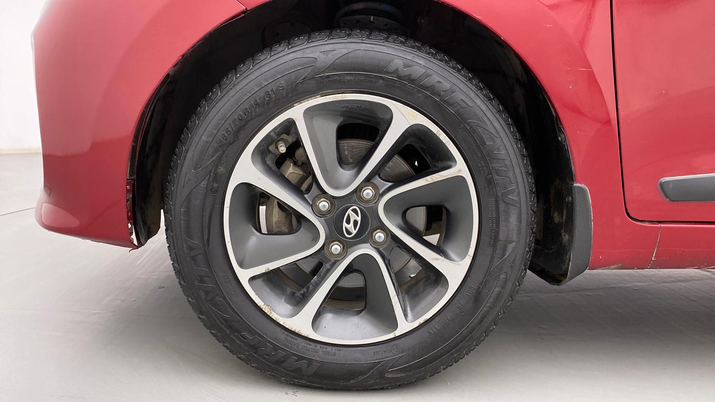 2019 Hyundai Grand i10 SPORTZ AT 1.2 KAPPA VTVT, Petrol, Automatic, 99,758 km, Left Front Wheel