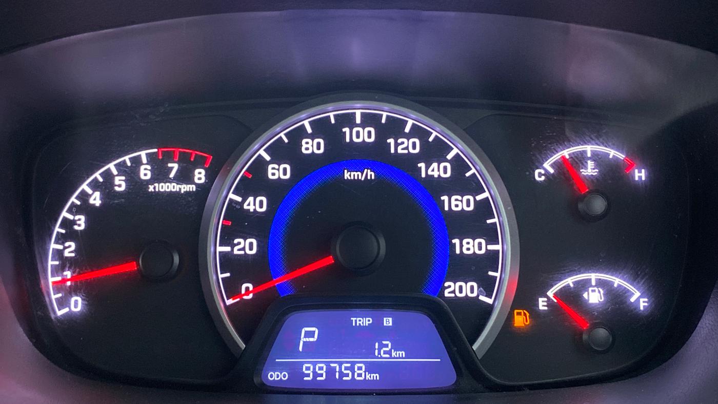 2019 Hyundai Grand i10 SPORTZ AT 1.2 KAPPA VTVT, Petrol, Automatic, 99,758 km, Odometer Image