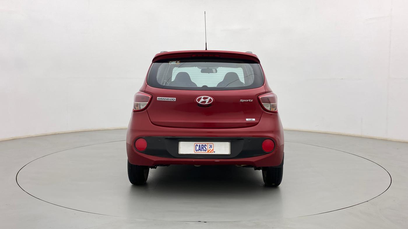 2019 Hyundai Grand i10 SPORTZ AT 1.2 KAPPA VTVT, Petrol, Automatic, 99,758 km, Back/Rear