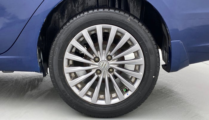 2017 Maruti Ciaz ALPHA DIESEL 1.3, Diesel, Manual, 79,719 km, Left Rear Wheel