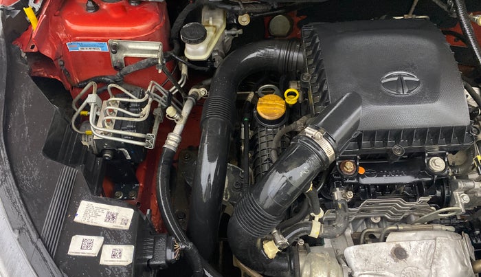 2022 Tata NEXON XZA PLUS (O) PETROL, Petrol, Automatic, 25,713 km, Engine View - Right