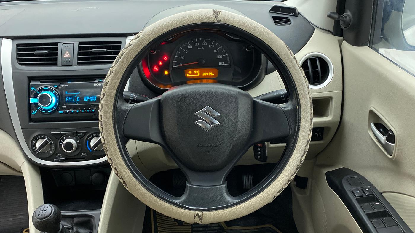 2018 Maruti Celerio VXI d, Petrol, Manual, 38,619 km, Steering Wheel Close Up