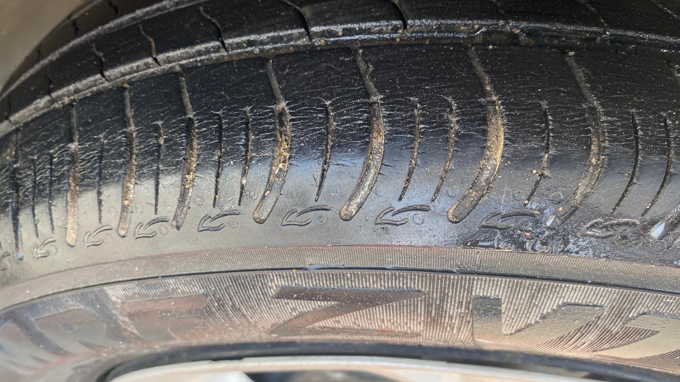 2021 Maruti S PRESSO VXI+, Petrol, Manual, 55,600 km, Right Front Tyre Tread