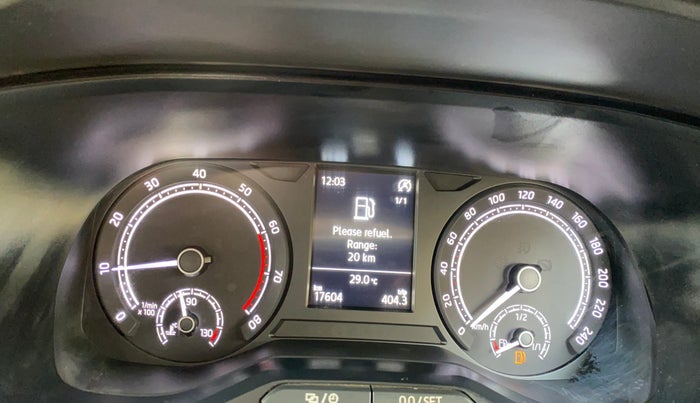 2023 Skoda KUSHAQ AMBITION 1.0L TSI MT, Petrol, Manual, 17,583 km, Odometer Image