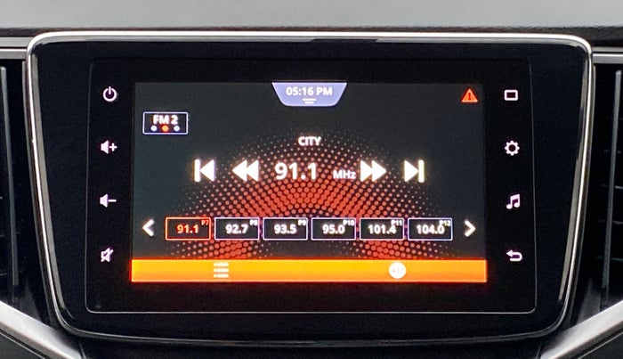 2020 Maruti Baleno ZETA CVT PETROL 1.2, Petrol, Automatic, 7,078 km, Infotainment System