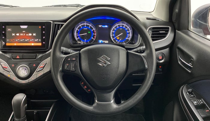 2020 Maruti Baleno ZETA CVT PETROL 1.2, Petrol, Automatic, 7,078 km, Steering Wheel Close Up